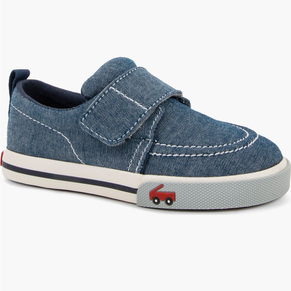 See Kai Run See Kai Run Wyatt Denim Sneaker